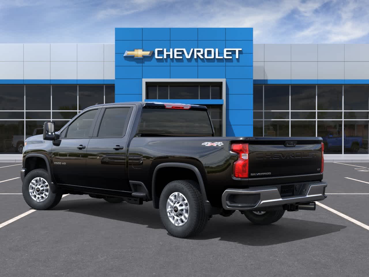 2026 Chevrolet Silverado 2500HD — rear three-quarter view